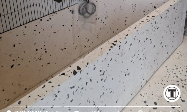 Inspirasi Lantai Teraso Cor & Bathtub Teraso untuk Kamar Mandi Modern
