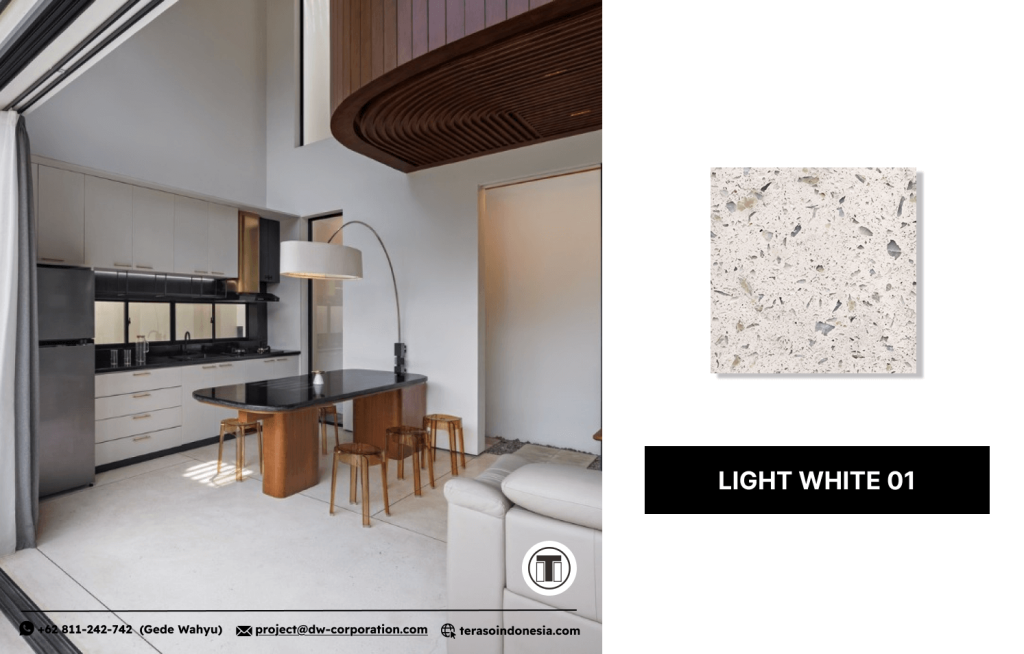 inspirasi lantai teraso light white 01
